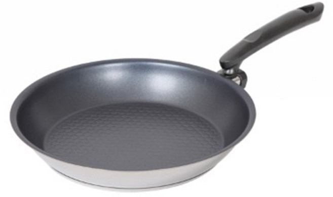 알텐바흐 인덕션 올클래드 바닥 5중 스텐 프라이팬, 28cm, 1개