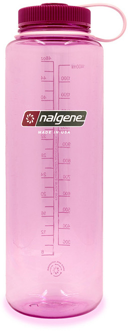 nalgene Tritan寬口水壺, 西洛科莫斯粉紅色, 1.5L, 1個