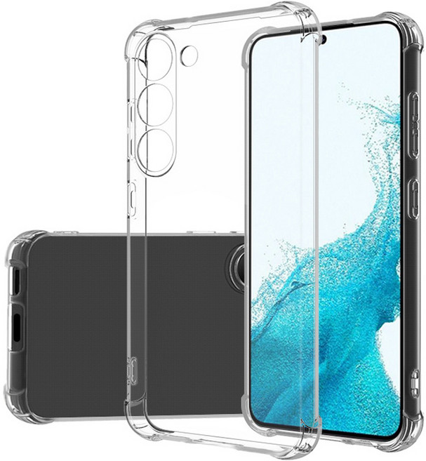 워너프 카메라 가드 에어 투명 젤리 휴대폰 케이스 2p