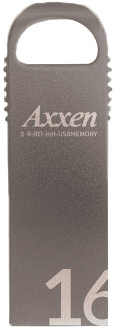 액센 솔리드 USB 2.0 메모리카드 U52, 16GB, 1개