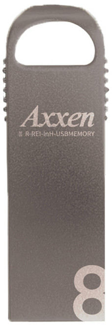 액센 솔리드 USB 2.0 메모리카드 U52, 8GB, 1개