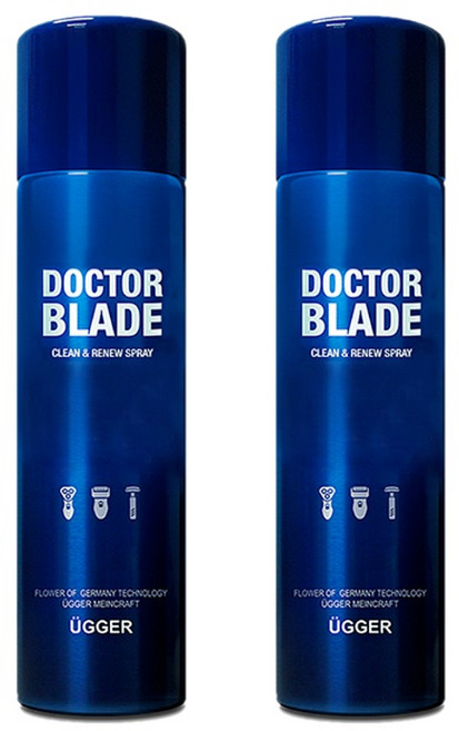 위거 닥터블레이드 면도기 세정제, 1개입, 2개