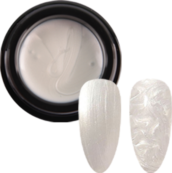 아이빛 클리어 쫀쫀 진주 글리터 젤네일, 1개, 5g, 마블진주펄 silver