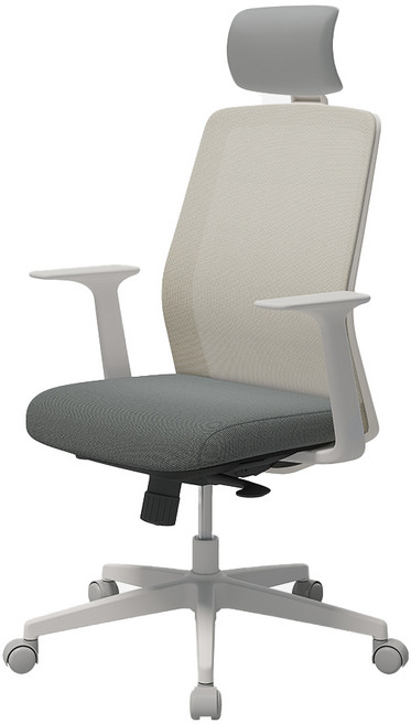 시디즈 탭스퀘어 사무용 의자, 카키쉬그레이