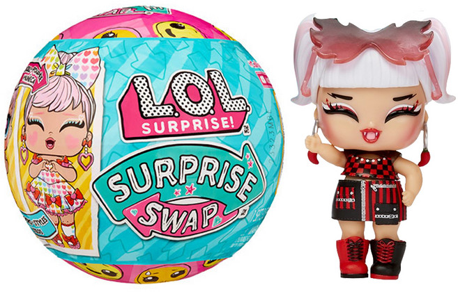 L.O.L Surprise 驚喜寶貝蛋 驚喜寶貝 變裝娃娃 公仔 隨機出貨, 10cm, 1個