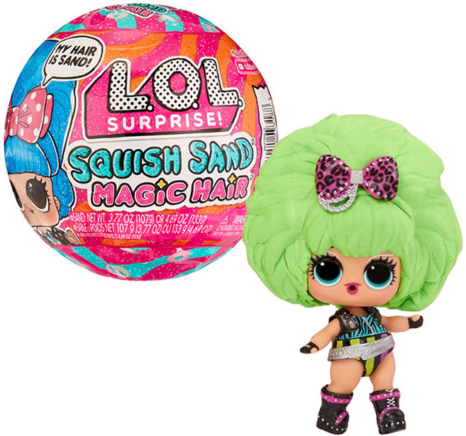 L.O.L Surprise 驚喜寶貝蛋 舒壓沙魔法娃娃公仔 隨機出貨, 1個