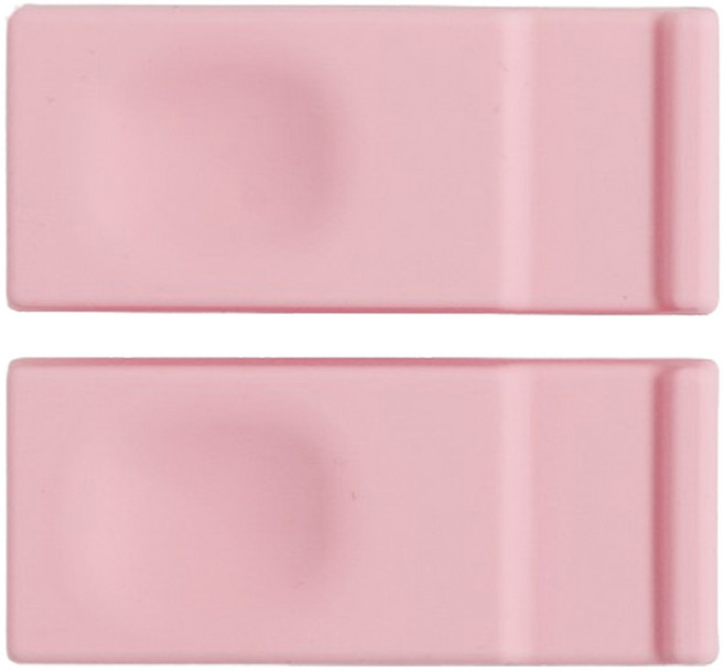 모다키친 나봄 서포트 수저받침, 핑크, 2개