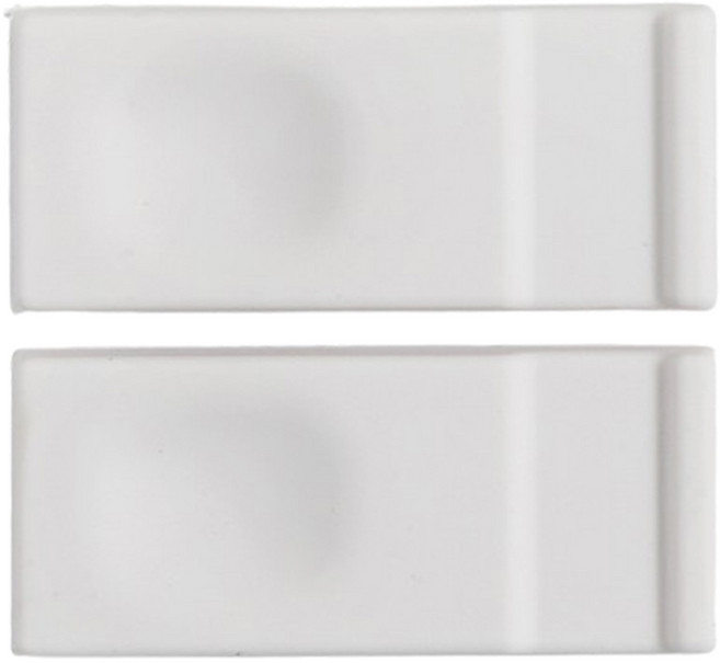 모다키친 나봄 서포트 수저받침, 화이트, 2개