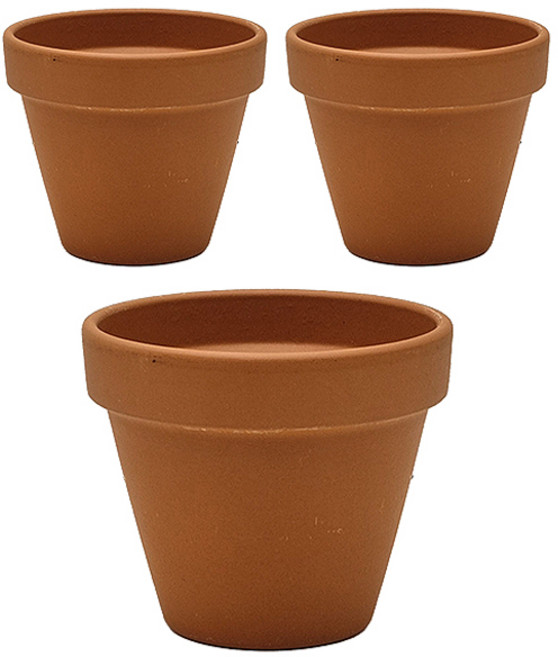 독일 토분 오리지널황토, 3개