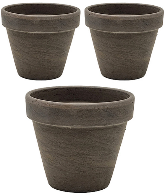독일토분 바솔트 화분, 모카, 3개