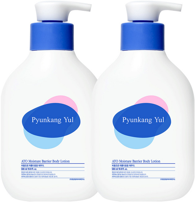 편강율 아토 보습장벽 바디로션, 590ml, 2개