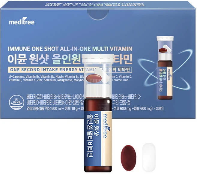 메디트리 이뮨 원샷 올인원 멀티비타민, 30회분, 1개 - 쿠팡