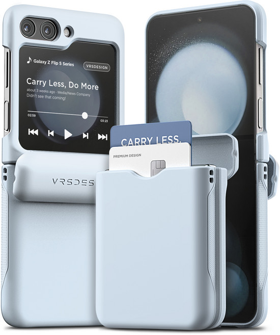 베루스 자동 힌지 보호 카드 수납 모던 고 휴대폰 케이스