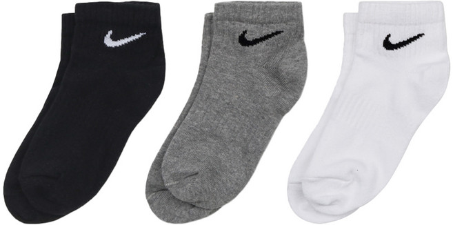 NIKE 耐吉 SWOOSH LW 中筒襪 3雙組