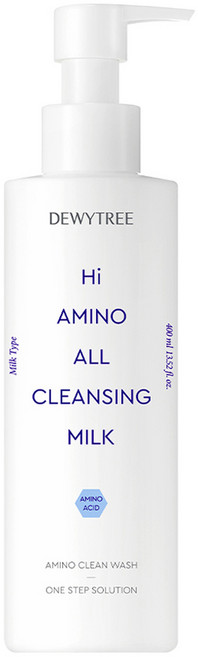 듀이트리 하이 아미노 올 클렌징 대용량 밀크, 400ml, 1개