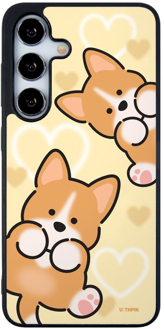 유스픽 디자인 알룸범퍼 왕왕 귀여워 발라당 휴대폰 케이스