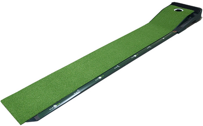 BJ 필드그린 같은 고밀도 GX-16 골프 퍼팅 연습기 매트 GX250, 그린, 1개