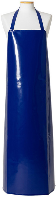로사홈 양면코팅 고급 롱 방수 앞치마, 파랑, 1개