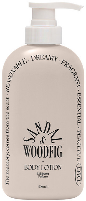 오디드 밀크인세라 퍼퓸 바디 로션 샌달우드피그향, 500ml, 1개