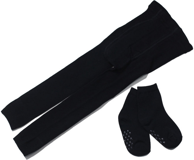 디어차일드 여아용 프리미엄 베이직 분리형 타이즈 세트