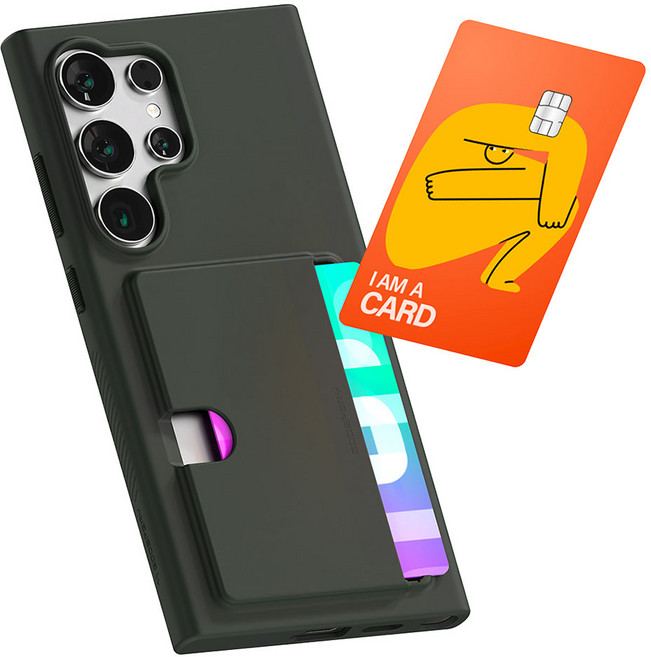 구스페리 레일 2 카드 휴대폰 케이스