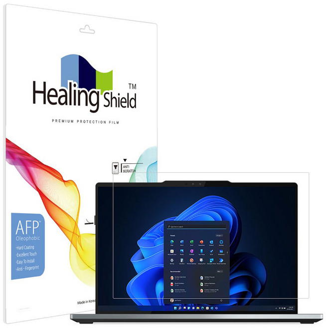 힐링쉴드 레노버 씽크패드 Z13 올레포빅 액정보호필름, 1세트