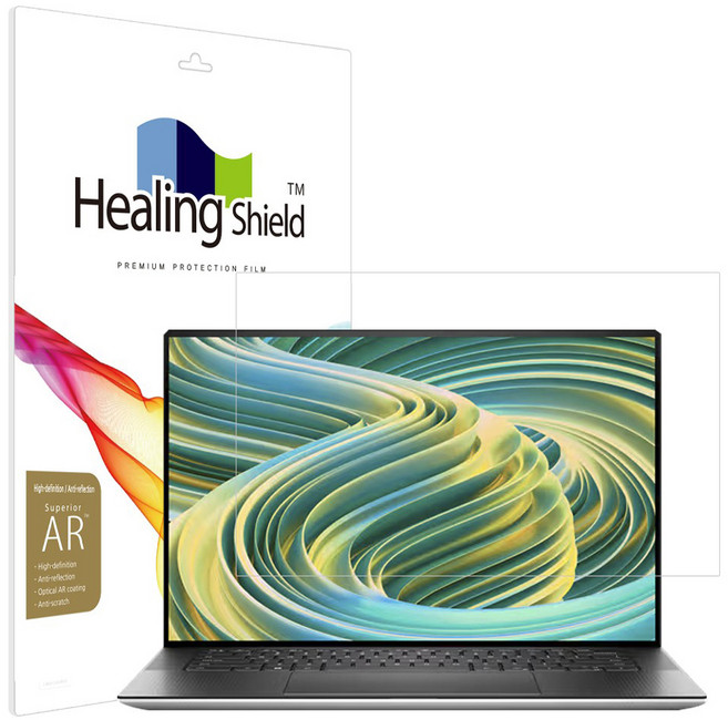 힐링쉴드 델 XPS 15 9530 논터치 고화질 액정보호필름, 1세트