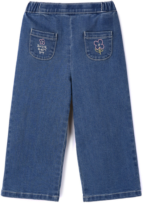 페리미츠 여아용 자수포켓 데님 팬츠 P2411Q27536