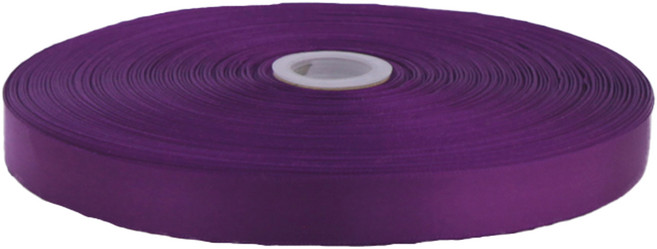 아이엔피 고밀도 공단 리본 10mm, 보라(A144), 90m, 1개
