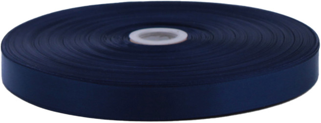 아이엔피 고밀도 공단 리본 10mm, 네이비(A101), 90m, 1개
