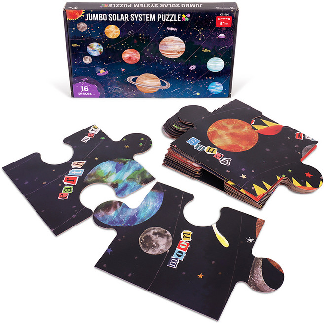 가베가족 점보 솔라시스템 퍼즐 세트 KS1580, 1세트, 16피스