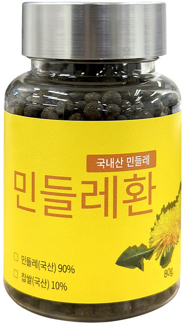 자연이답 민들레환 1개월, 1개, 80g