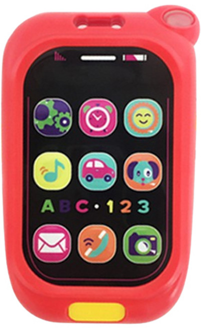 유아용 미니 톡톡 전화기 멜로디완구, RED, 1개