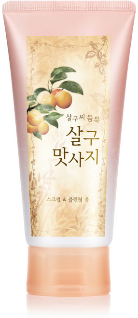 LG생활건강 살구 스크럽 앤 클렌징 폼, 120g, 1개