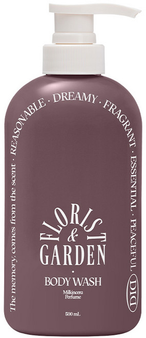 오디드 밀크인세라 퍼퓸 바디워시 플로리스트가든, 500ml, 1개