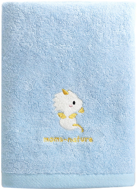 맘스네이처 유아용 대나무 밤부 세안 타올 160g, B또용, 1개