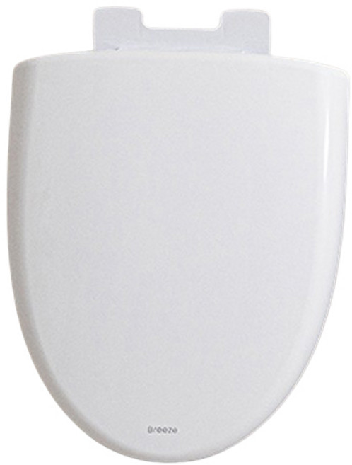 씨에스리빙 브리즈 솔리드 무소음 하부체결형 변기커버, 퓨어화이트, 1개
