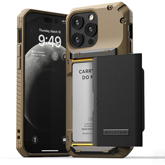 베루스 카드 4장 수납 담다글라이드프로 그루브 휴대폰 케이스