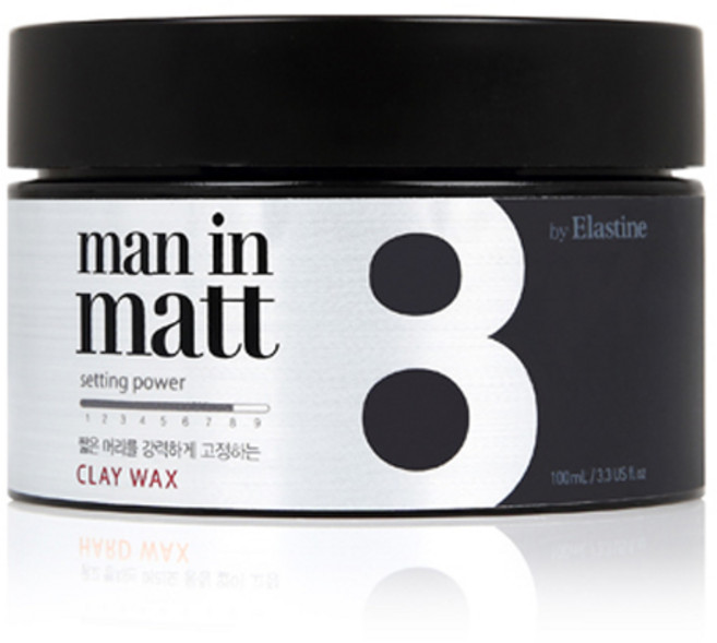 엘라스틴 맨인매트 클레이 왁스, 80g, 1개