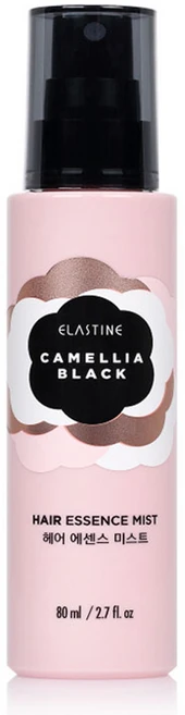 엘라스틴 카멜리아 블랙 헤어 에센스 미스트 로즈부케향, 1개, 80ml - 쿠팡