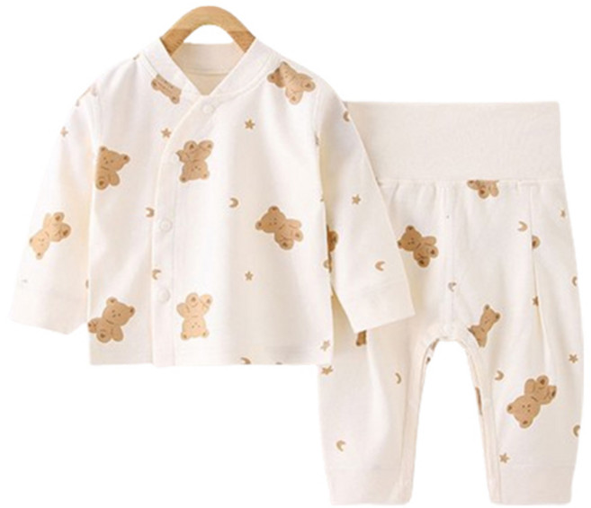 조이멀티 엠케이 아동용 스냅베이지 배냇저고리 배앓이방지 실내복