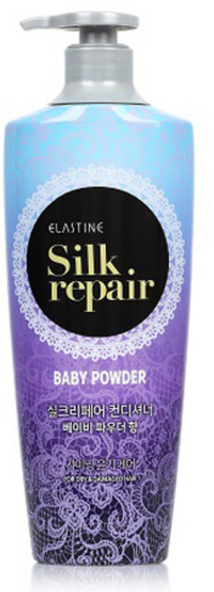엘라스틴 실크 리페어 컨디셔너 베이비파우더 향, 550ml, 1개