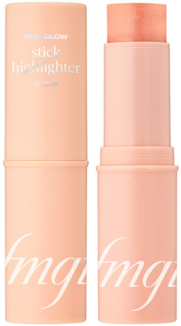 fmgt 더페이스샵 베일글로우 스틱 하이라이터 10g, 02 라이블리, 1개
