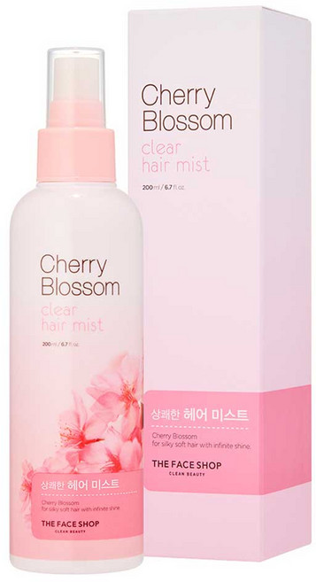 더페이스샵 체리 블러썸 클리어 헤어 미스트, 200ml, 1개