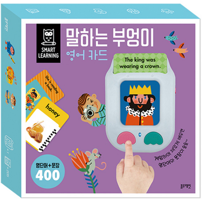 말하는 부엉이 영어카드, 블루래빗, ., 상세 설명 참조