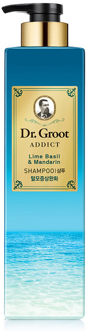 닥터그루트 애딕트 탈모증상완화 샴푸 라임바질 만다린, 680ml, 1개