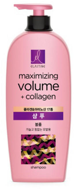 엘라스틴 마린콜라겐 탱글볼륨 샴푸, 680ml, 1개