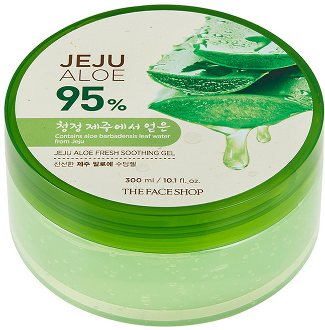 더페이스샵 신선한 제주 알로에 수딩젤, 300ml, 1개