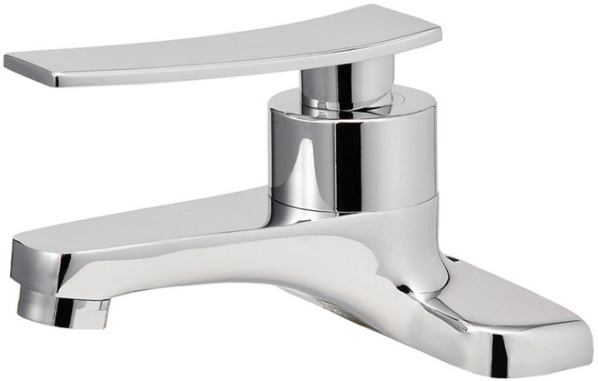 코끼리리빙 투홀 세면대 수전 HQF-300_B, 1개