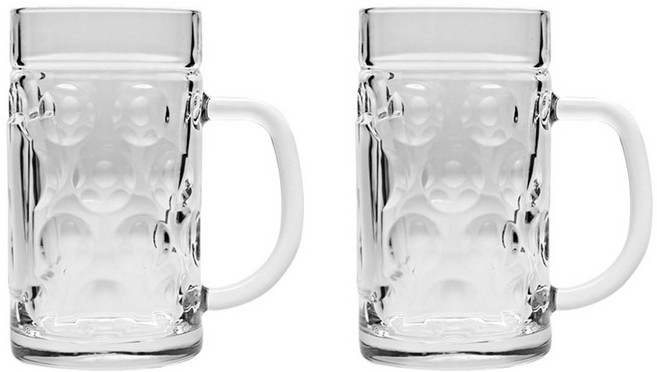 델리 맥주잔 590ml, 2개